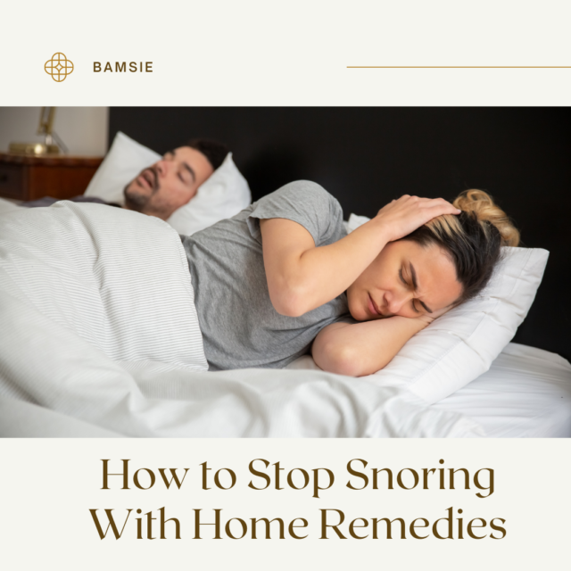 how to stop snoring